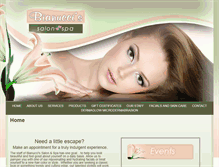 Tablet Screenshot of bianuccisalon.com